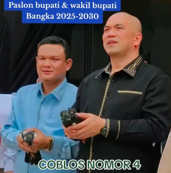 Andi Kusuma & Budiyono Raih Elektabilitas Tertinggi Jelang Pilkada Ulang 2025 Kabupaten Bangka