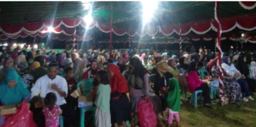 Masyarakat Merawang Antusias Hadiri Istighosah Pemulihan Ekonomi dan Pelantikan Pengurus PERPAT